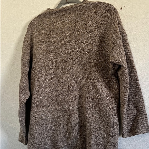 MARC AUREL VITAGE Brown Knit Button-Up Blazer - Picture 4 of 8